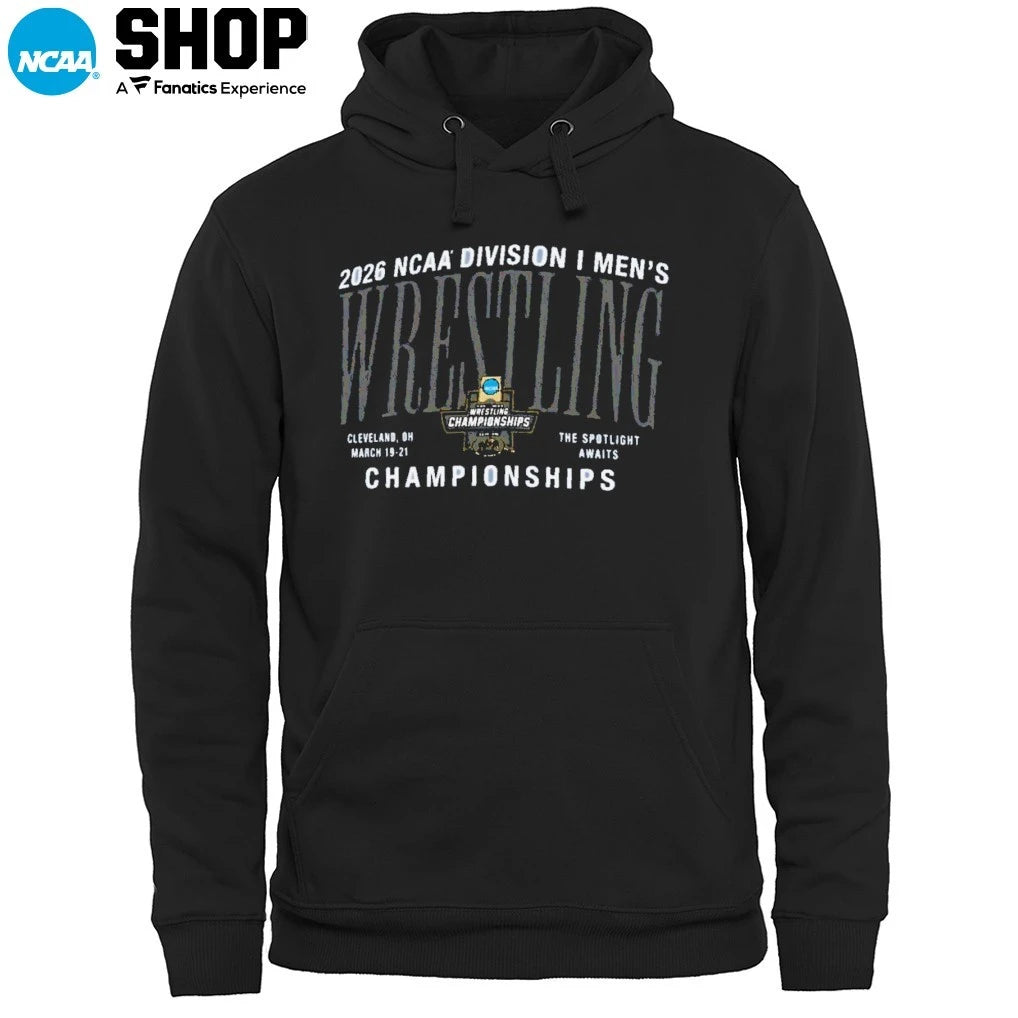 2026 NCAA Division I Men’s Wrestling Championships Cleveland Oh March 19-21 The Spotlight Awaits T-Shirt