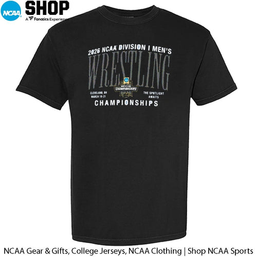2026 NCAA Division I Men’s Wrestling Championships Cleveland Oh March 19-21 The Spotlight Awaits T-Shirt
