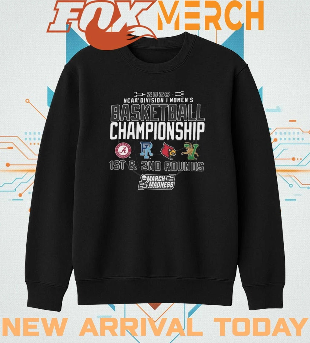 2026 NCAA Division I Women’s Basketball Championship 1st &amp; 2nd Rounds Los Angeles, CA shirt