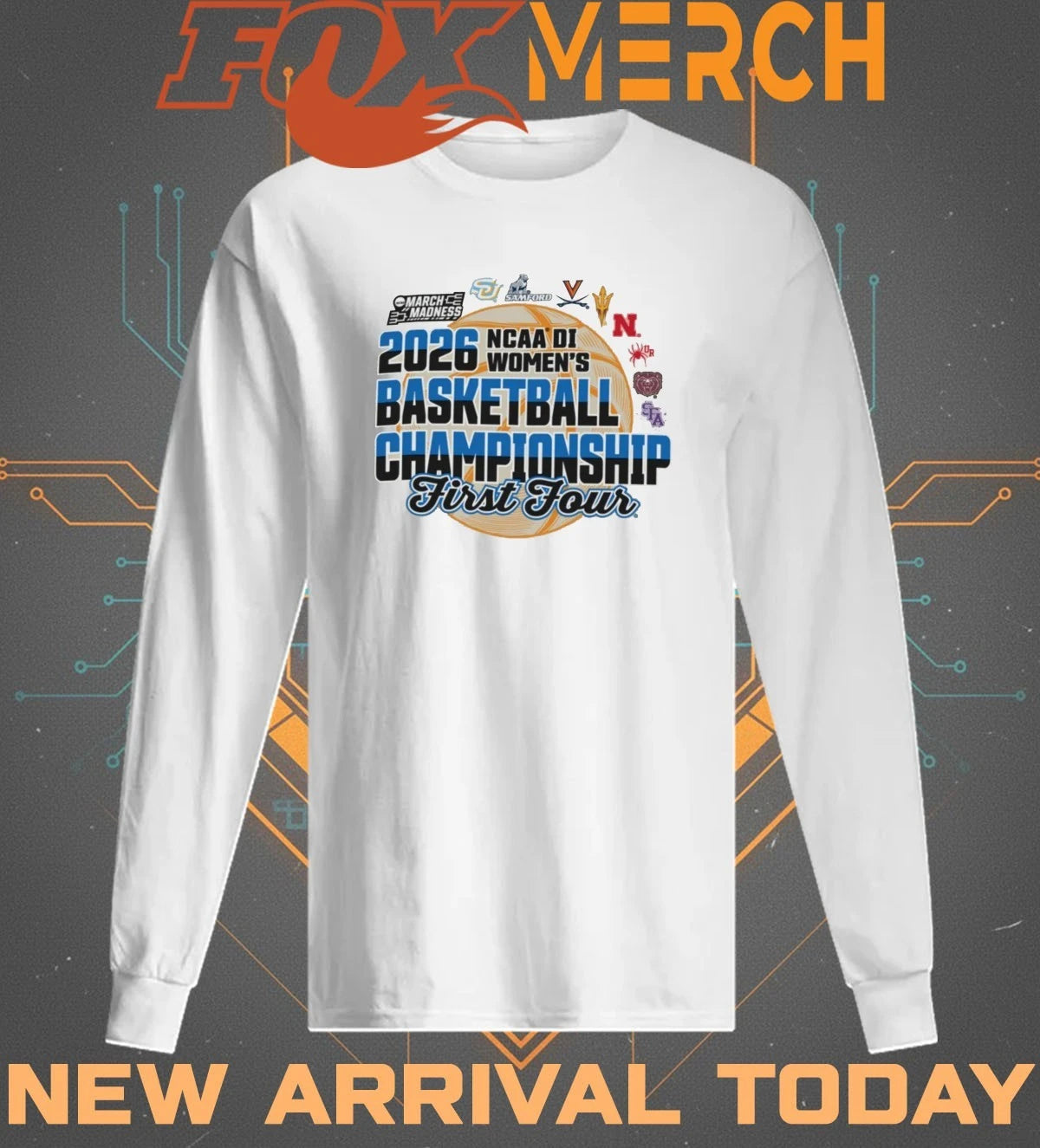 2026 NCAA Division I Women’s Basketball Championship First Four March Madness t-shirt