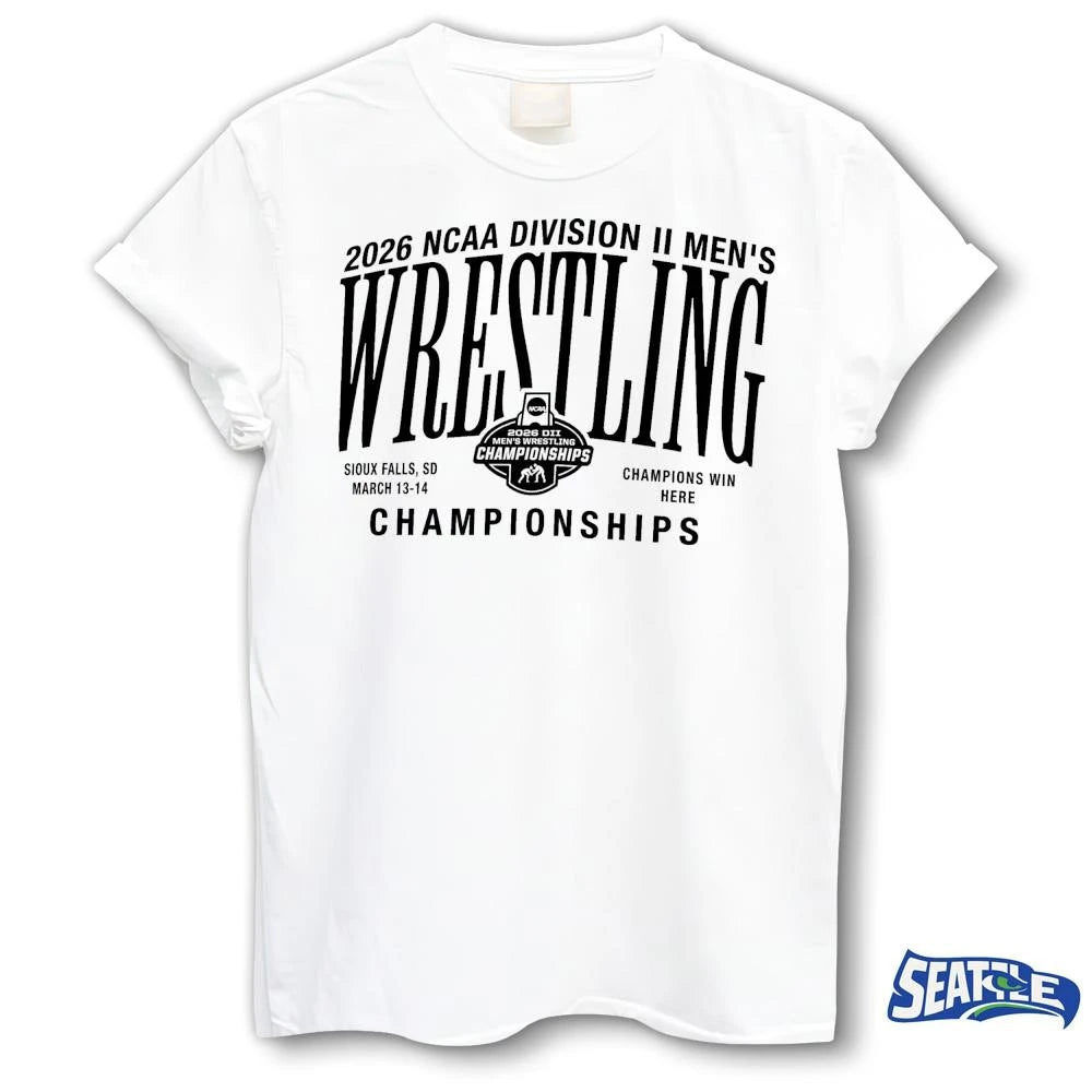 2026 NCAA Division II Men’s Wrestling Championships Champions Win Here Sioux Falls, Sd March 13-14 shirt
