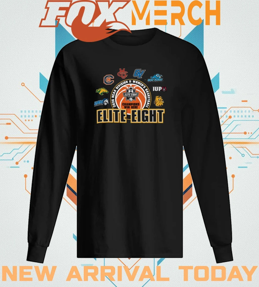 2026 NCAA Division II Women’s Basketball Elite Eight t-shirt