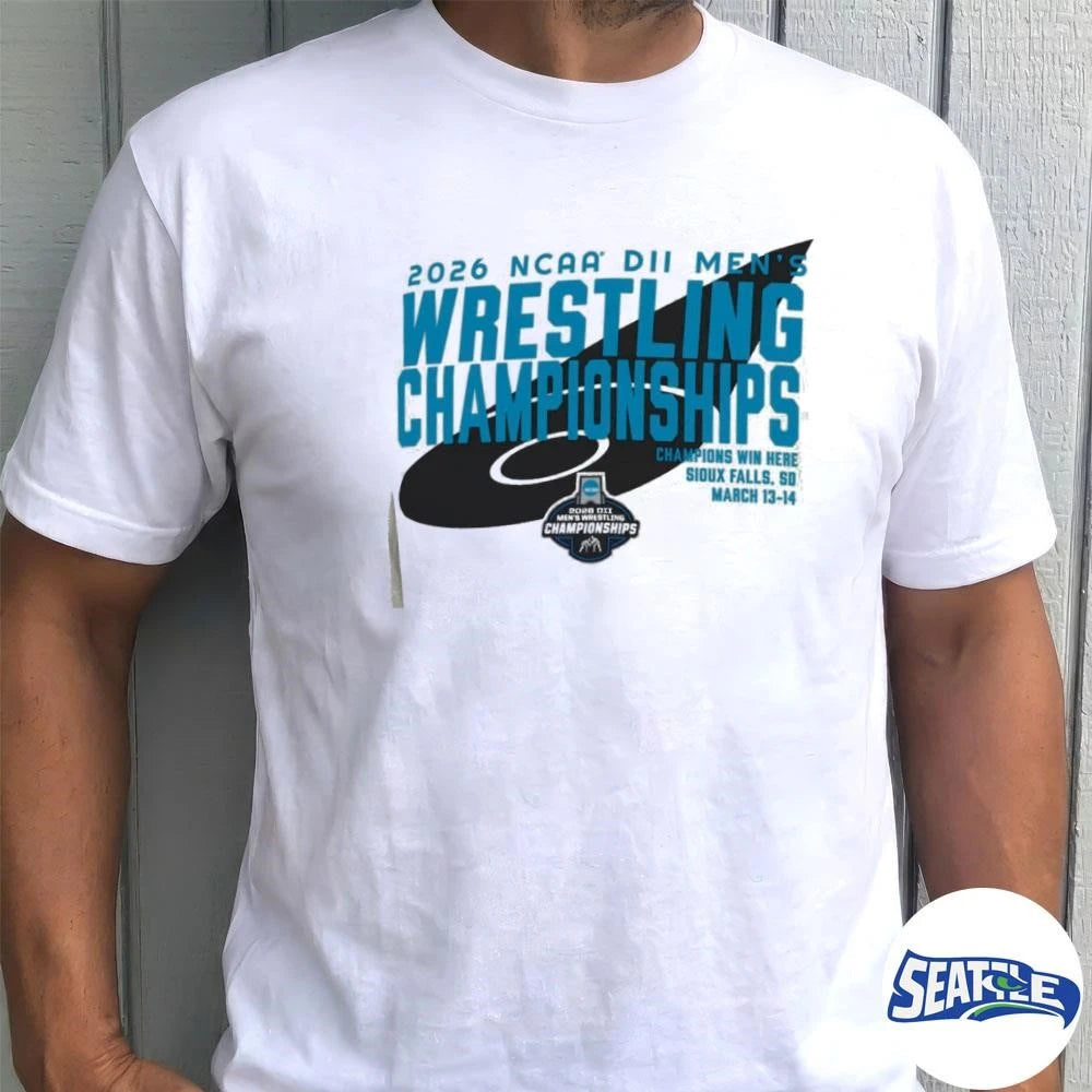 2026 NCAA Division II Wrestling Championships Champions Win Here Sioux Falls, Sd March 13-14 shirt