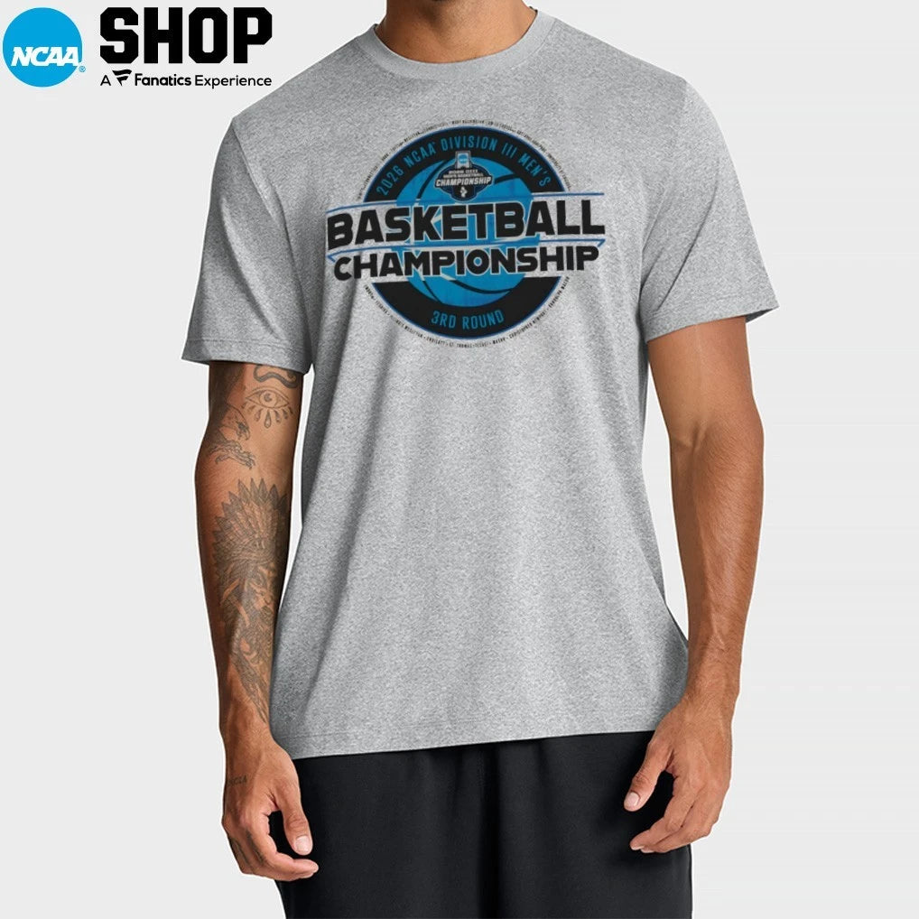 2026 NCAA Division III Men’s Basketball Championship 3rd 16 Teams T-Shirt