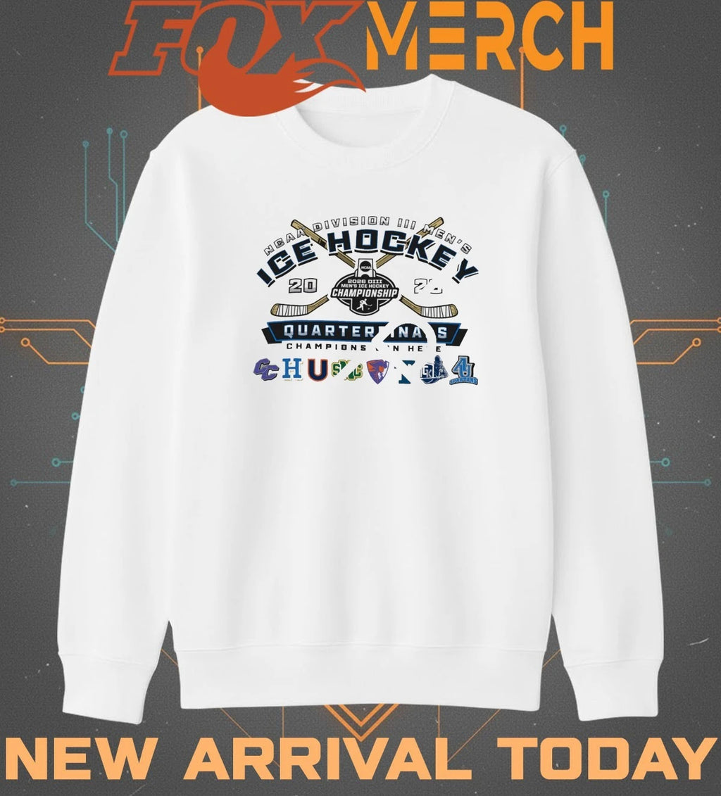 2026 NCAA Division III Men’s Ice Hockey Quarterfinals t-shirt