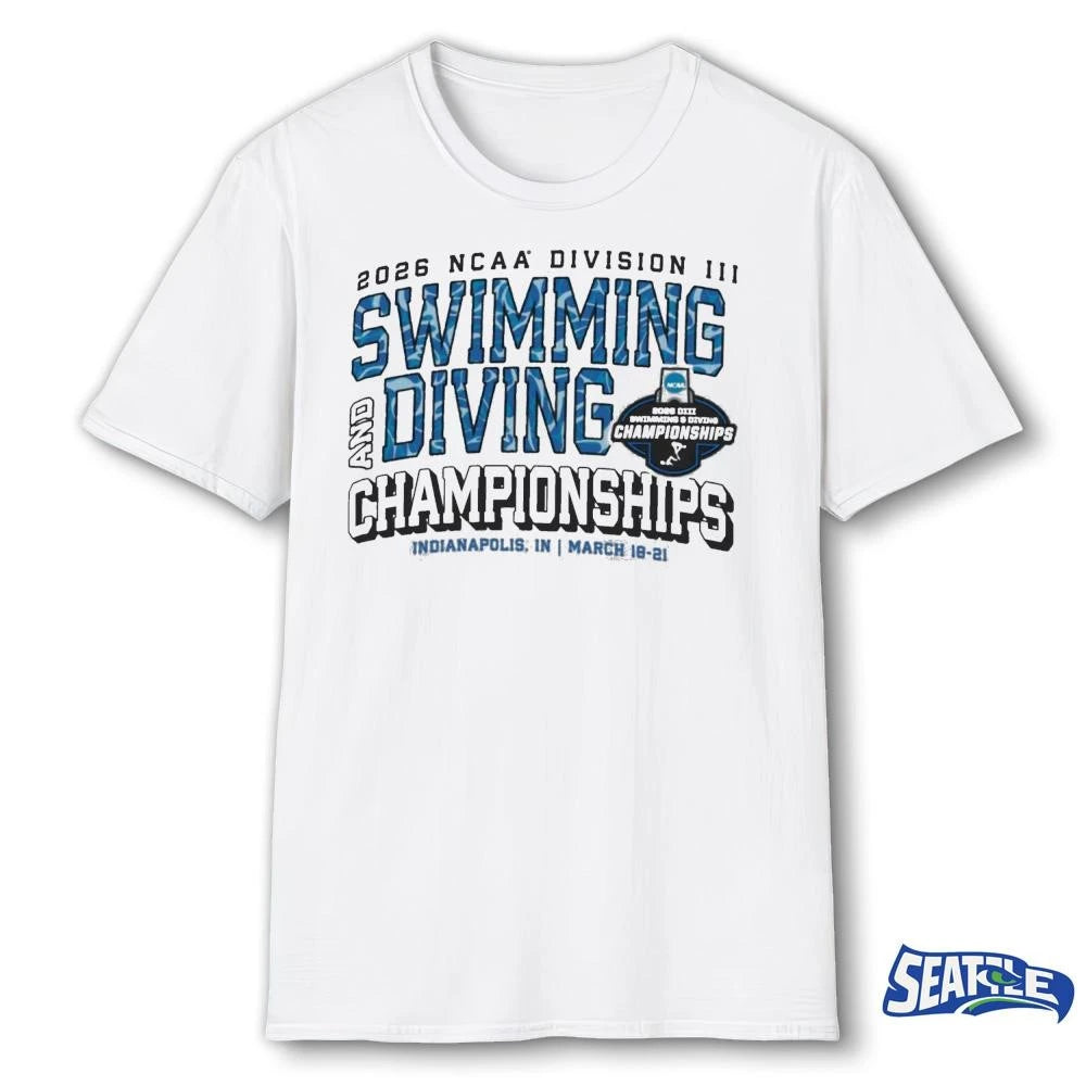 2026 Ncaa Division Iii Swimming And Diving Championships Indianapolis. In March 18-21 shirt
