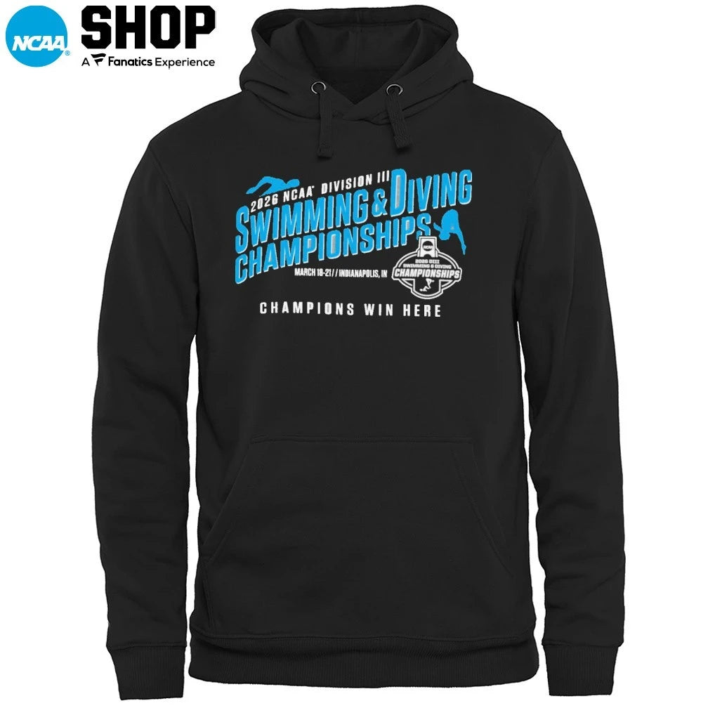 2026 NCAA Division III Swimming and Diving Championships March 18-21 Indianapolis In Champions Win Here T-Shirt