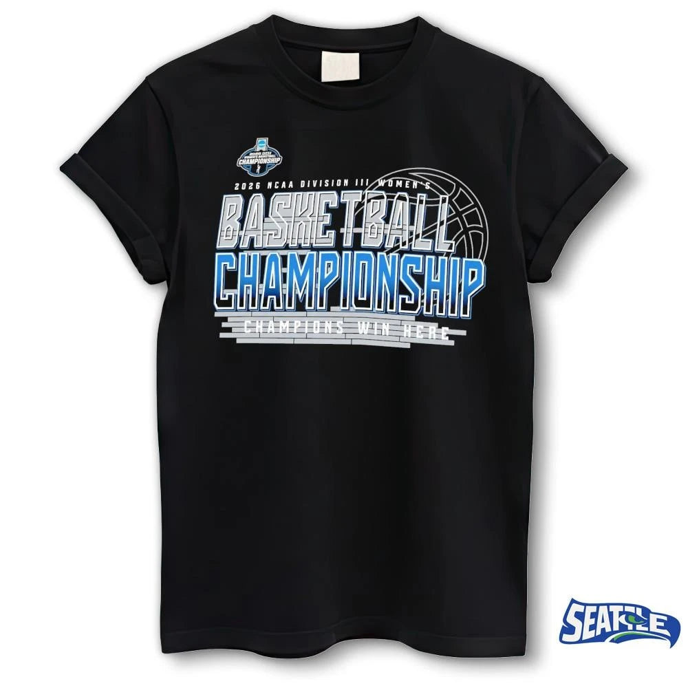 2026 NCAA Division III Women’s Basketball Championship 1st 2nd Rounds Champions Win Here shirt