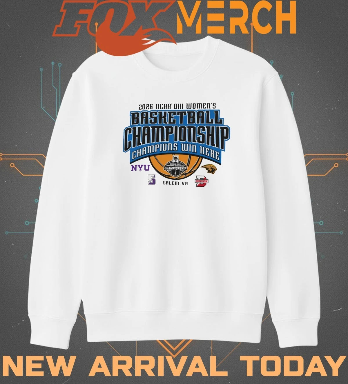 2026 NCAA Division III Women’s Basketball Championship Salem, Va Champions Win Here t-shirt