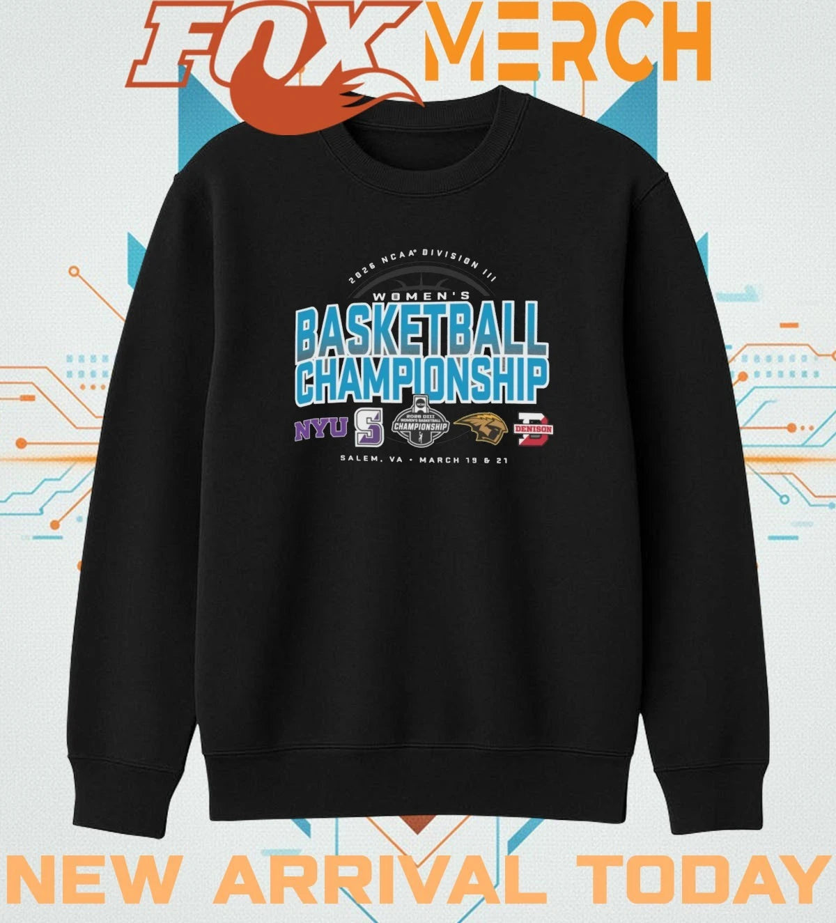 2026 NCAA Division III Women’s Basketball Championship Salem, Va march 19 – 21 t-shirt