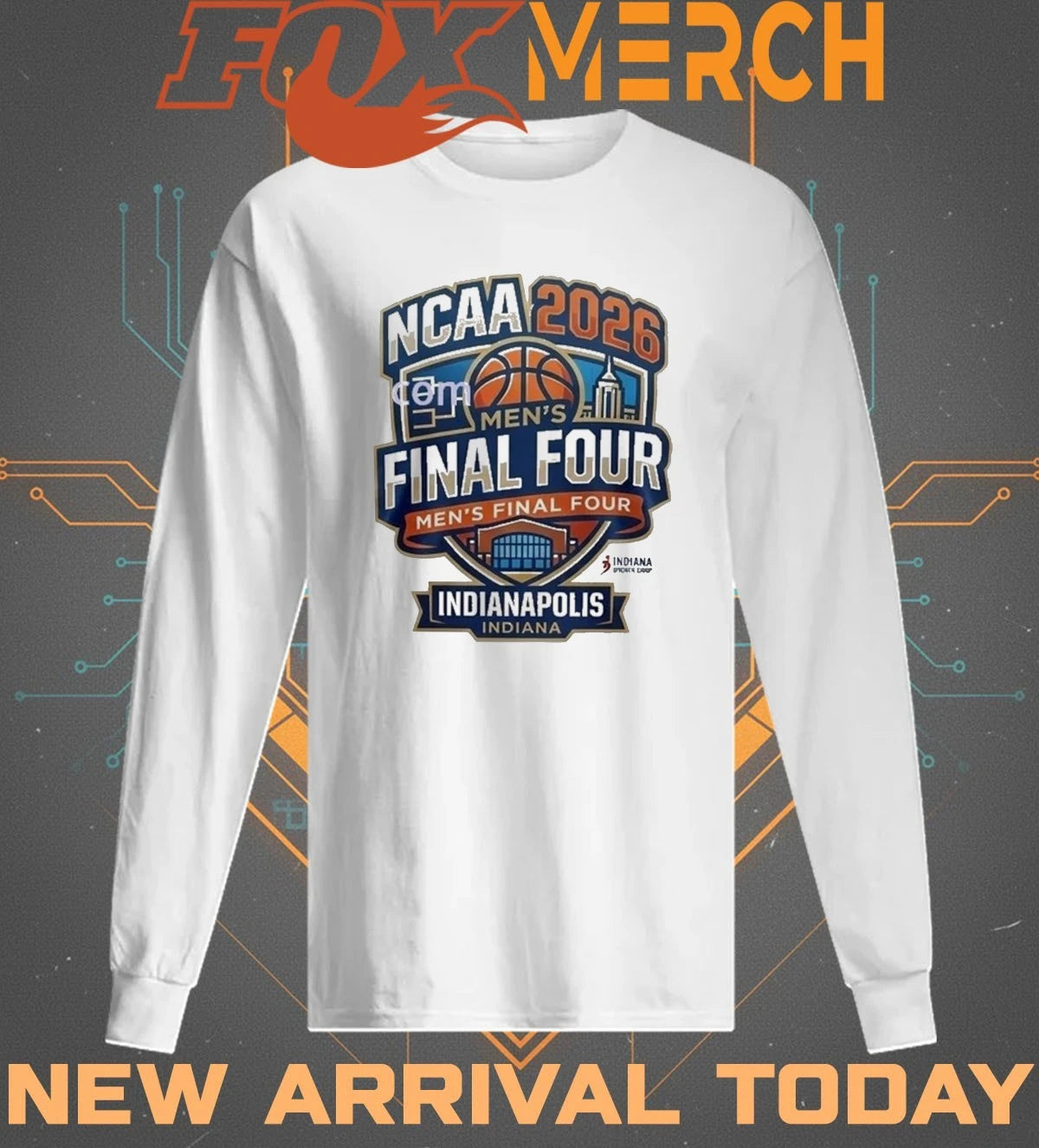 2026 NCAA Men’s Final Four Indianapolis Indiana t-shirt