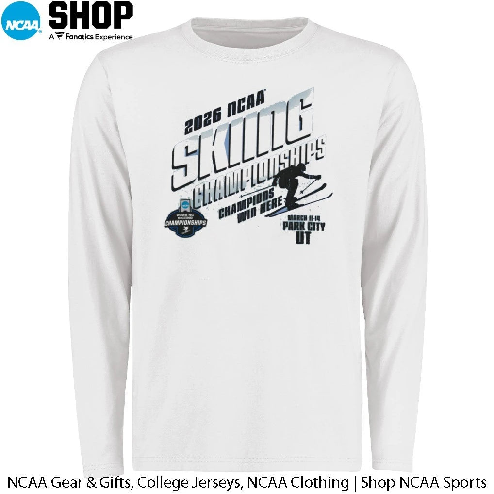 2026 NCAA Skiing Championships Champions Win Here March 11-14 Park City Ut T-Shirt