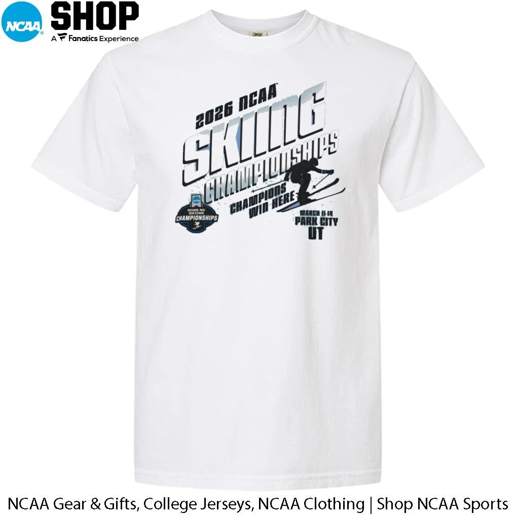 2026 NCAA Skiing Championships Champions Win Here March 11-14 Park City Ut T-Shirt