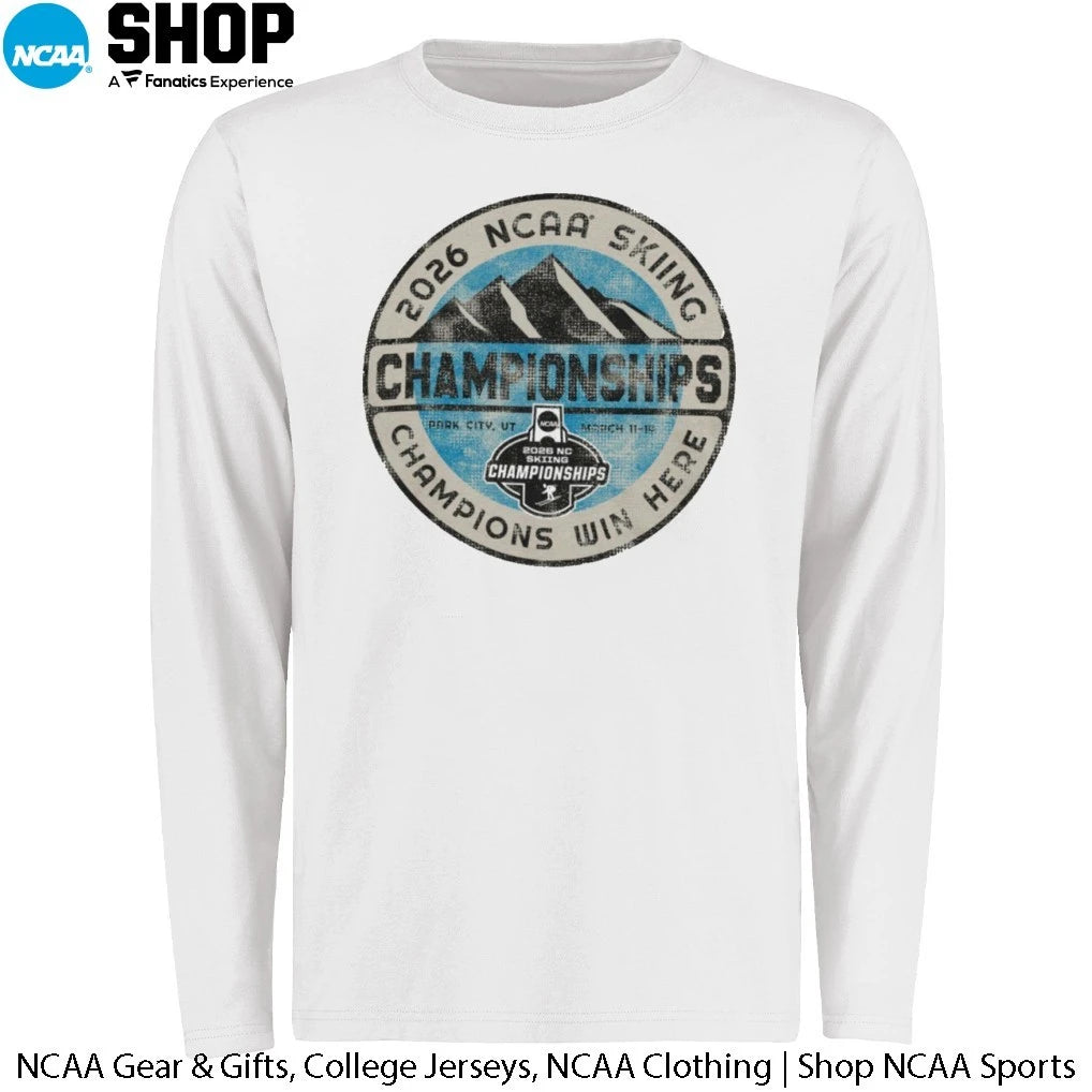 2026 NCAA Skiing Championships Park City Ut March 11-14 Champions Win Here T-Shirt