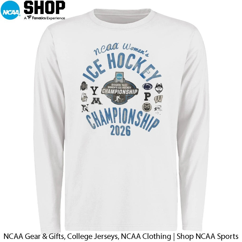 2026 NCAA Women’s Ice Hockey Championship 11 Teams T-Shirt