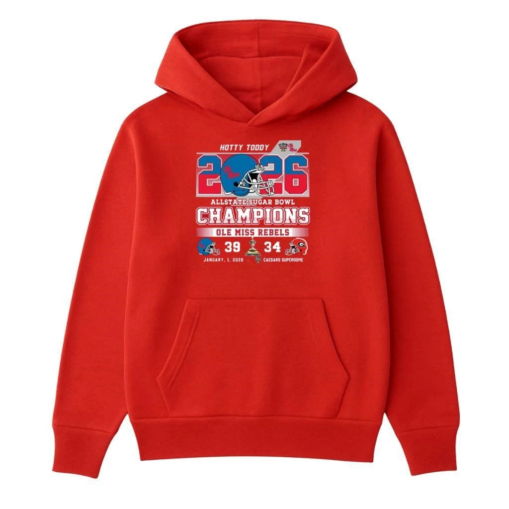 2026 Ole Miss Sugar Bowl Champs Hotty Toddy Shirt