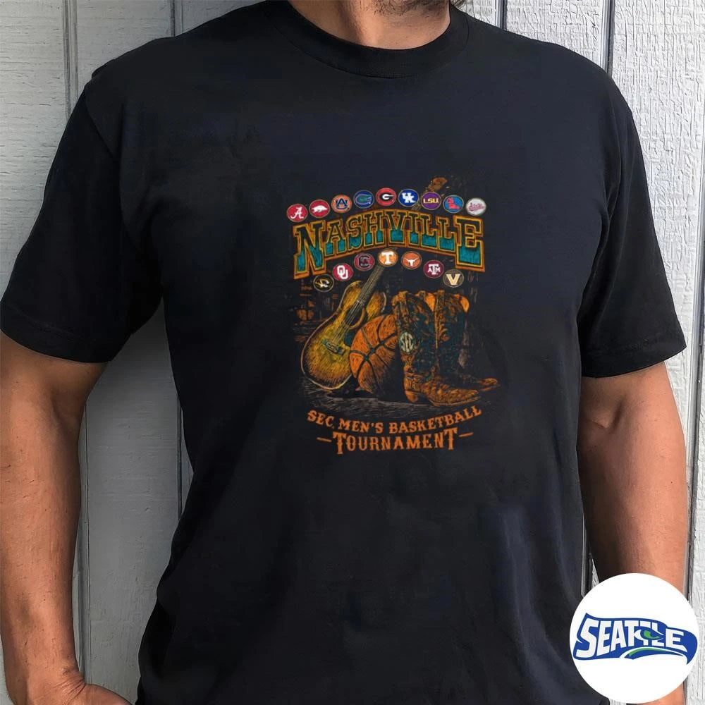 2026 SEC Men’s Basketball Tournament Nashville All Team shirt