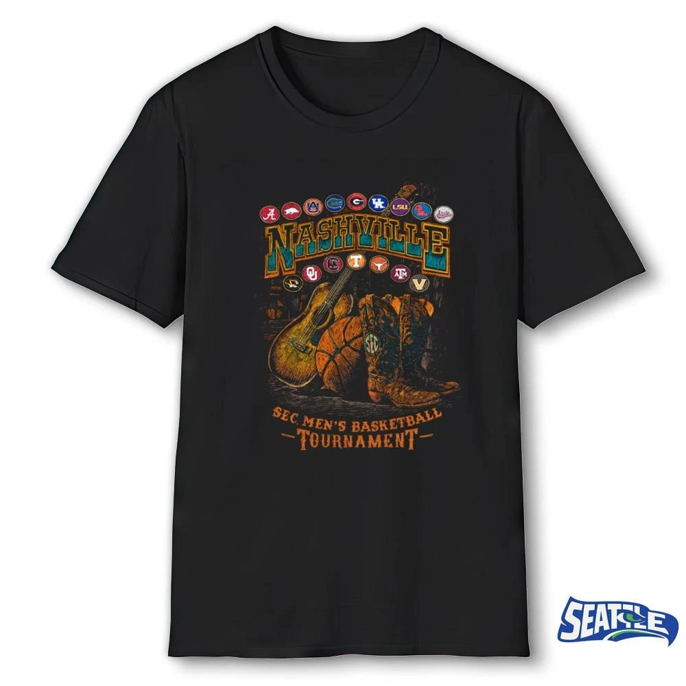 2026 SEC Men’s Basketball Tournament Nashville All Team shirt