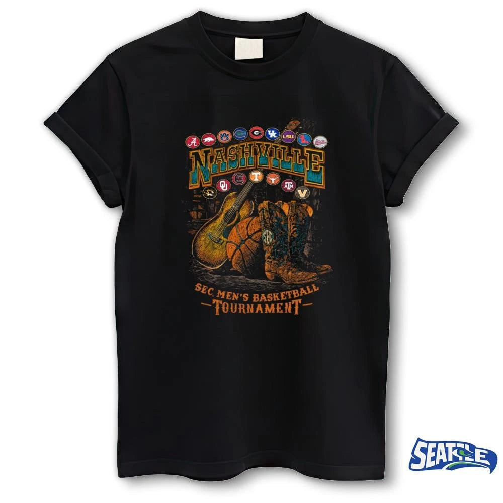 2026 SEC Men’s Basketball Tournament Nashville All Team shirt