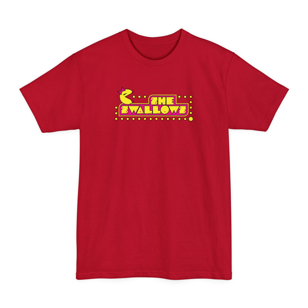 She Swallows - Men's Tall T-Shirt