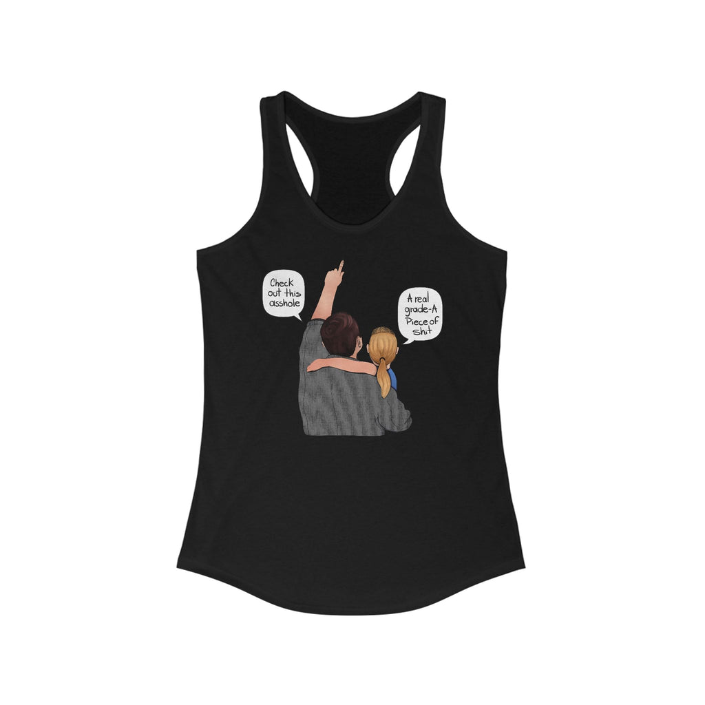 Check Out This Asshole - Women's Racerback Tank