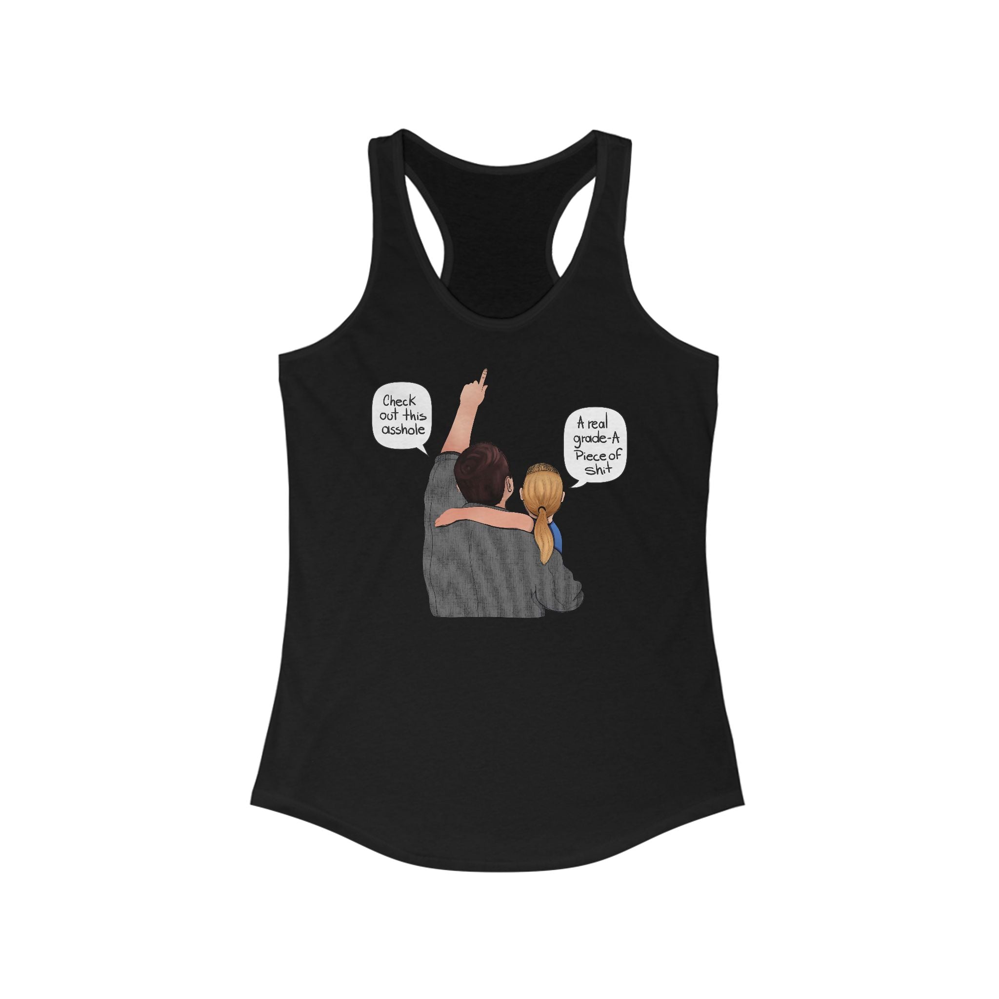 Check Out This Asshole - Women's Racerback Tank