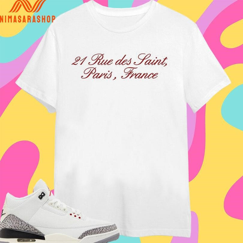 21 Rue Des Saint Paris France Shirts
