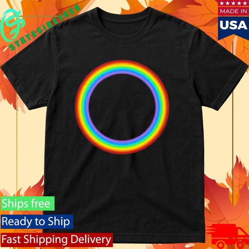 21 Taras Collective Circular Rainbow Shirt