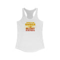 There's An Amber Alert In My Pants - Women's Racerback Tank
