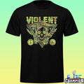 24hundred Camo Blazin Skull Shirt
