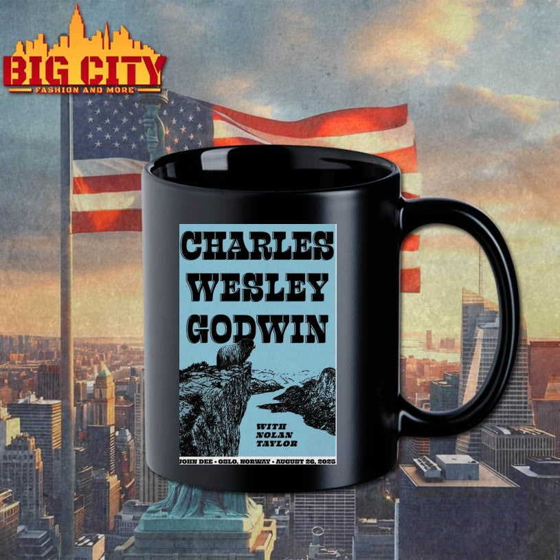 26 August 2025 John Dee. Oslo, Norway Charles Wesley Godwin Poster Shirts