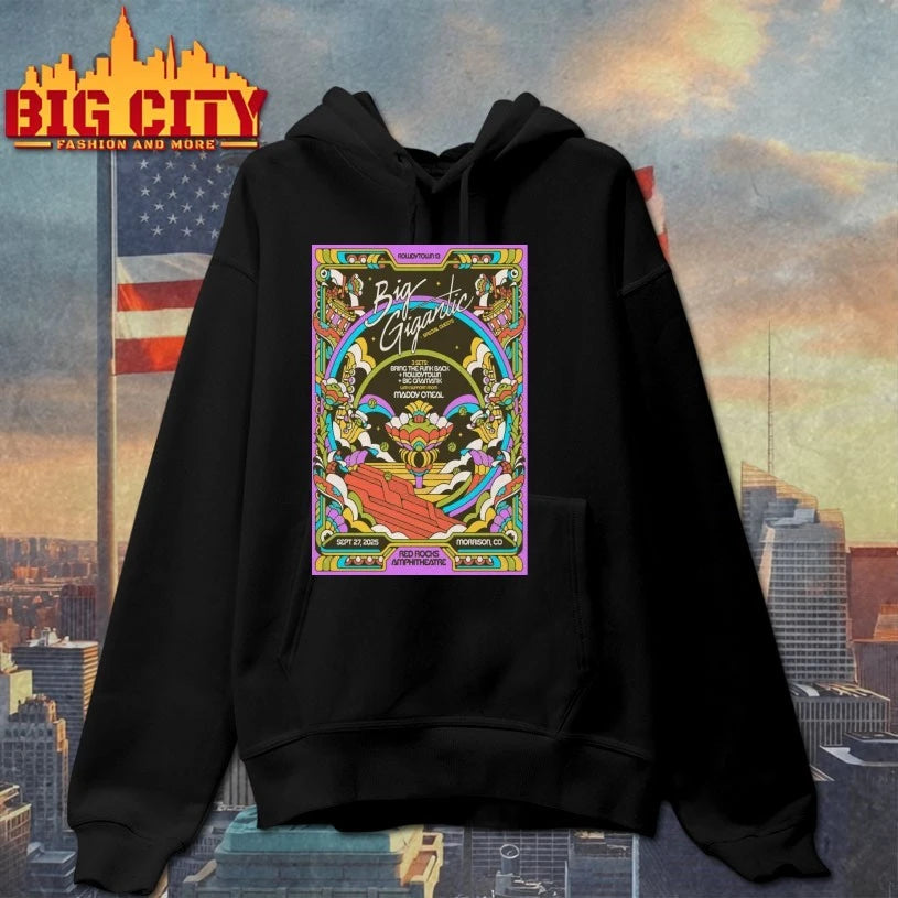 27 Sep 2025 Red Rocks Amphitheatre Big Gigantic Poster shirts