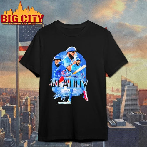#27 Vladimir Guerrero Jr Vladdy Slashline Signatures shirts
