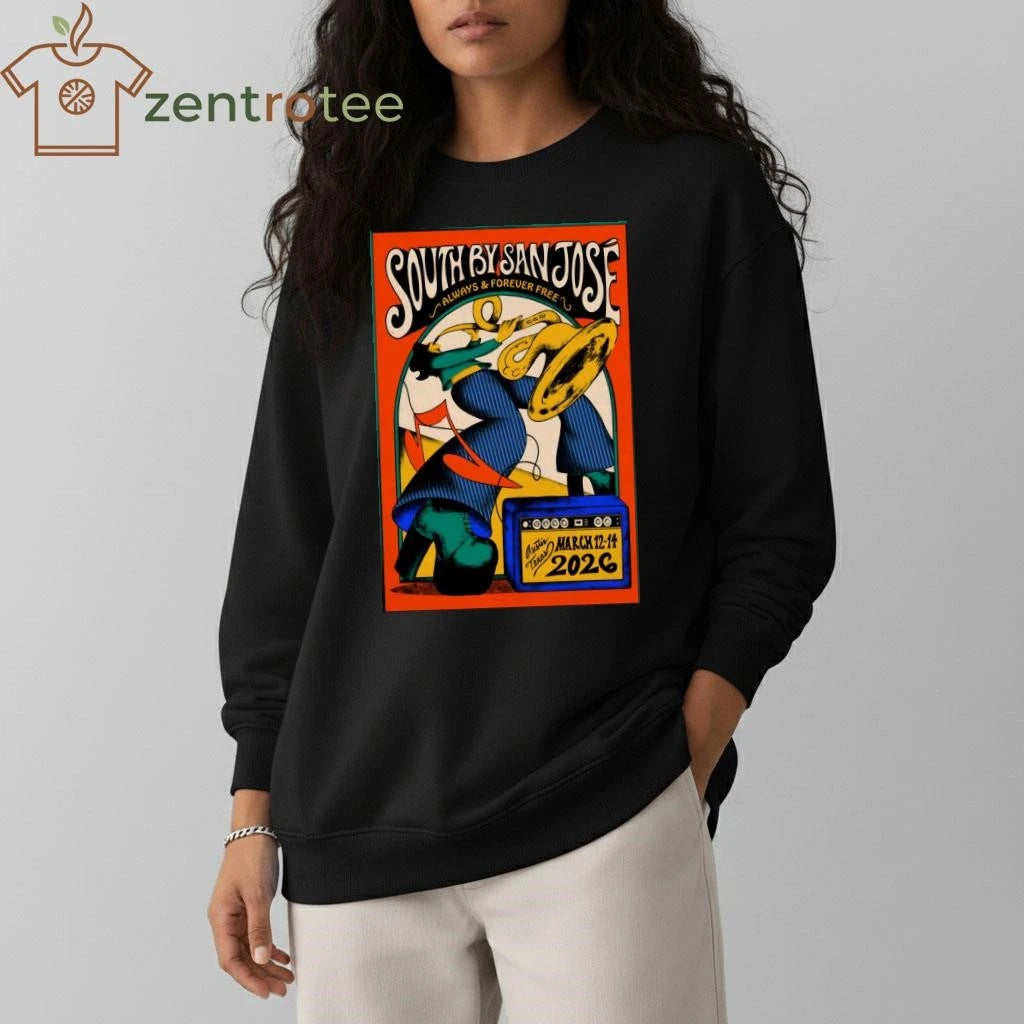 27th Annual South By San José 2026 In Austin TX tee