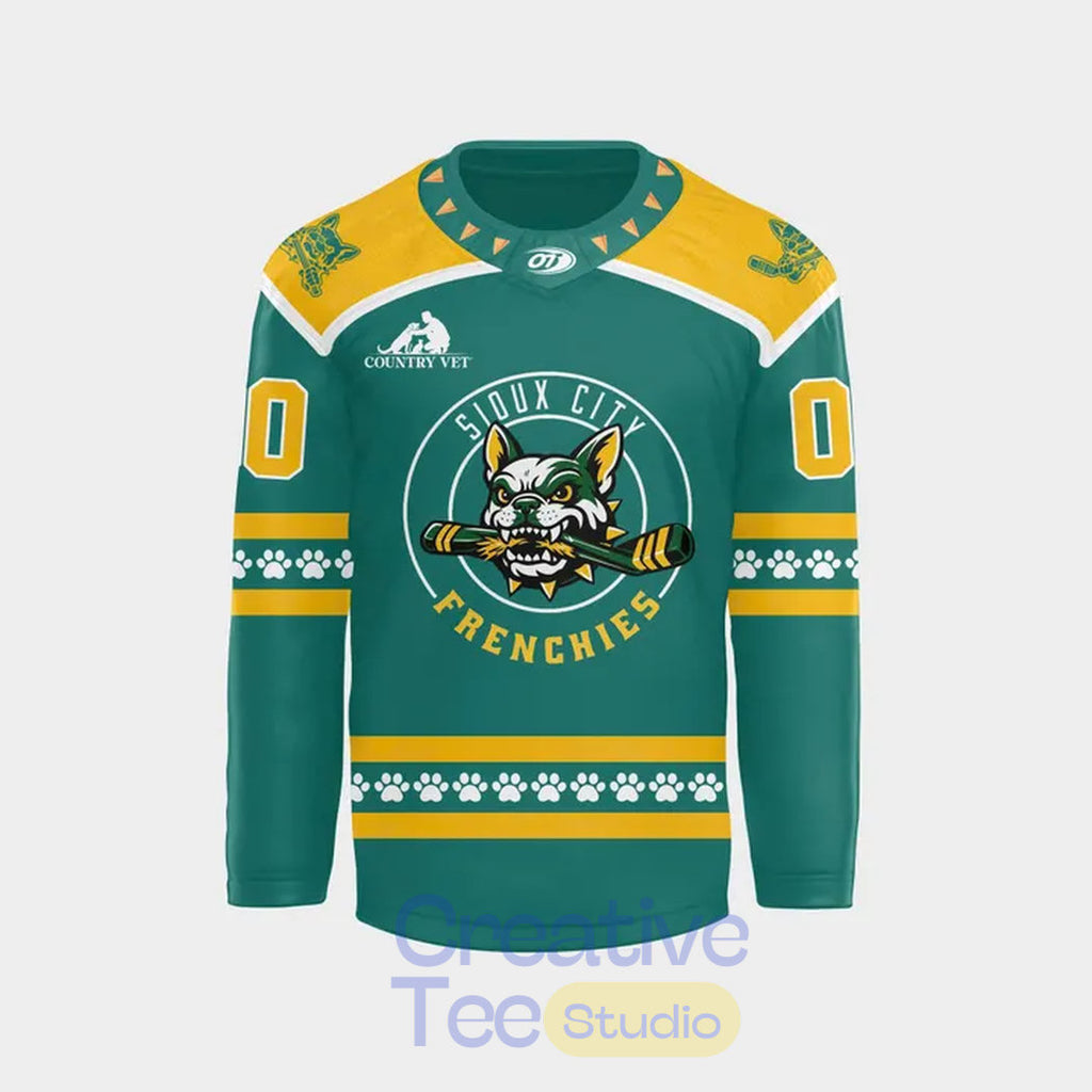 Sioux City Musketeers x Sioux City Frenchies Custom Hockey Jersey