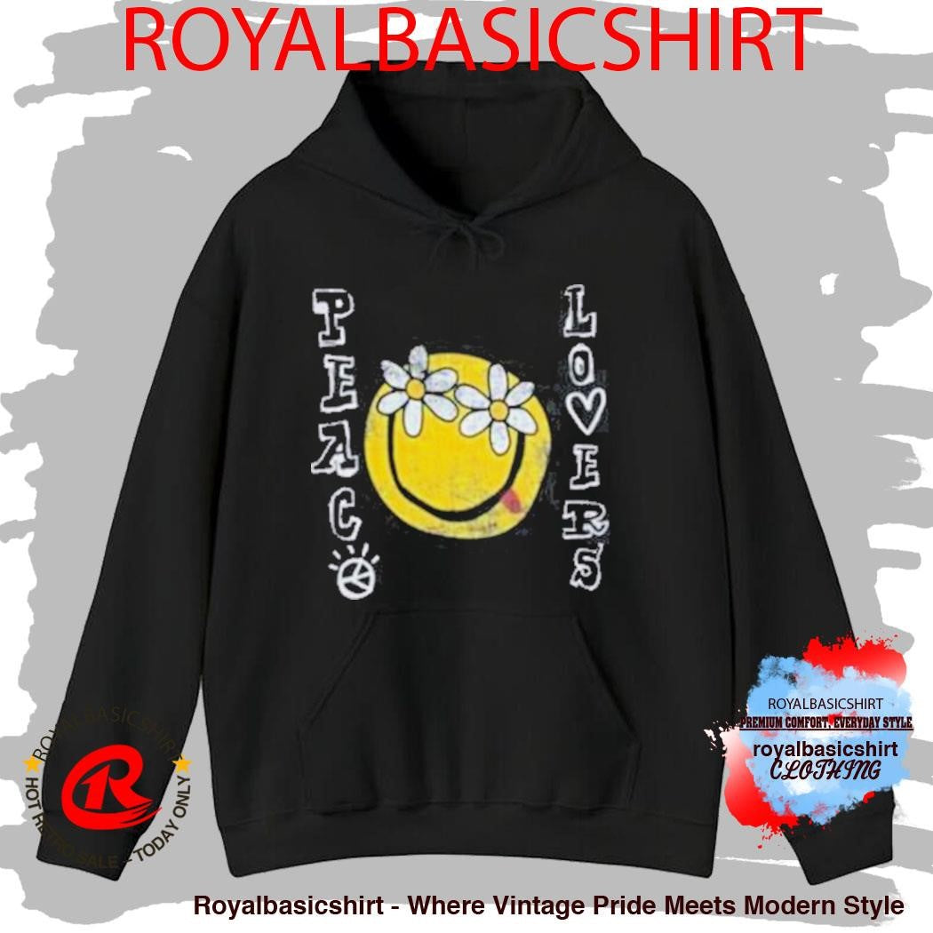 2Nd Closet Peace Lovers Smiley T-Shirt