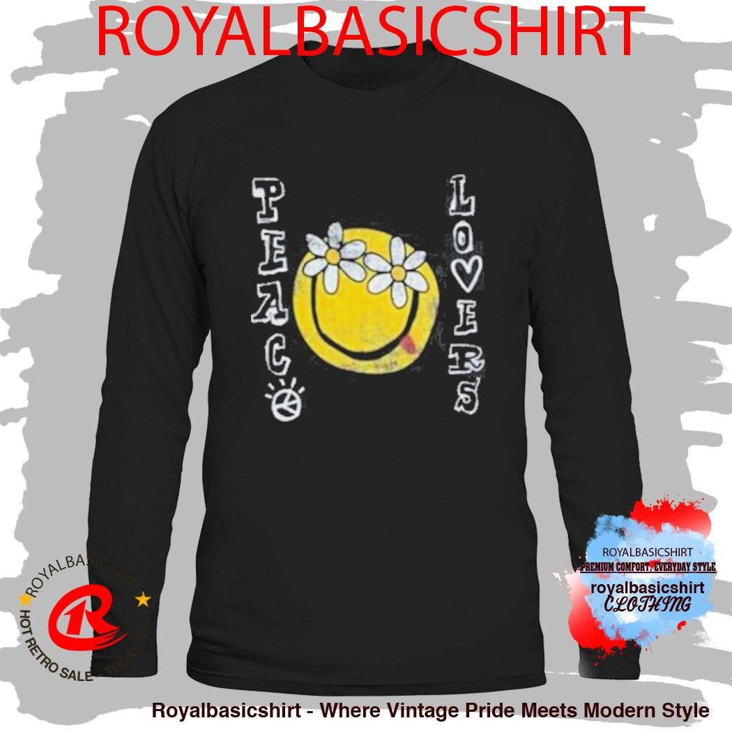 2Nd Closet Peace Lovers Smiley T-Shirt