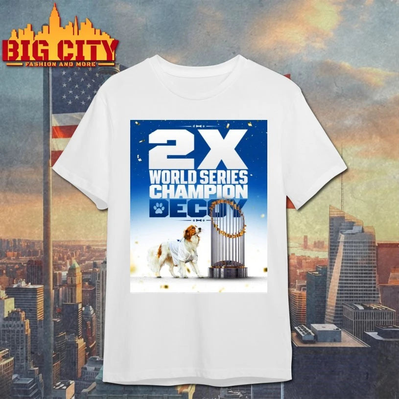 2X World Series Champion Decoy shirt