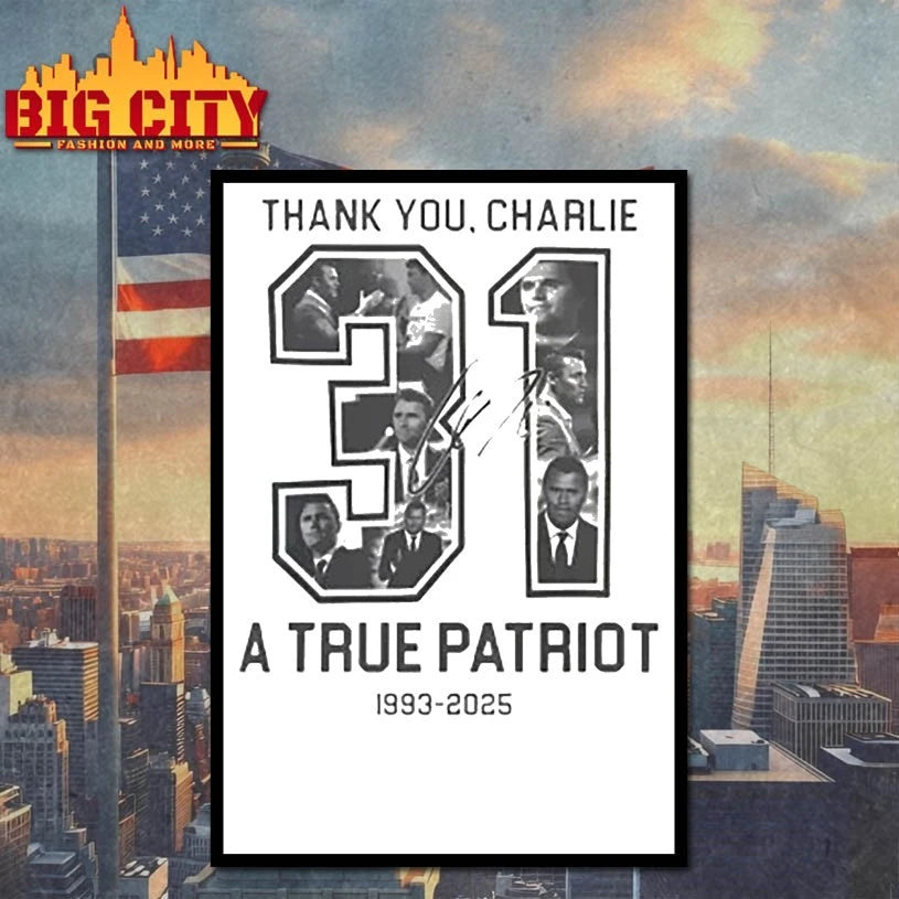 31 Thank You Charlie A True Patriot signature Shirt