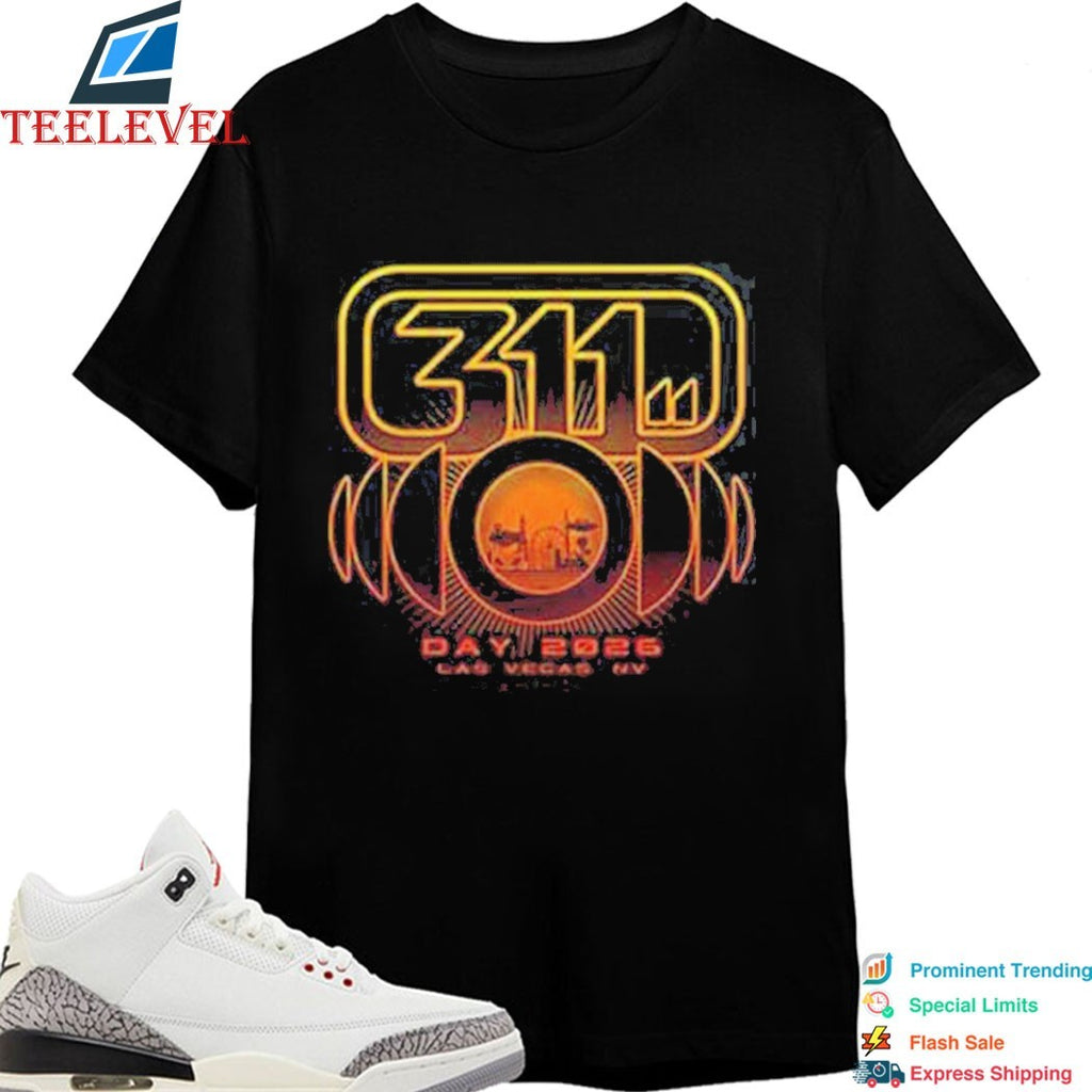 311 Band Day Las Vegas Nevada Dolby Live At Park MGM On March 8 2026 T-Shirts