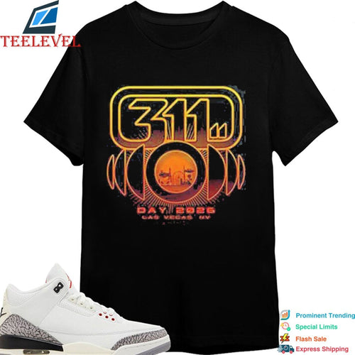 311 Band Day Las Vegas Nevada Dolby Live At Park MGM On March 8 2026 T-Shirts