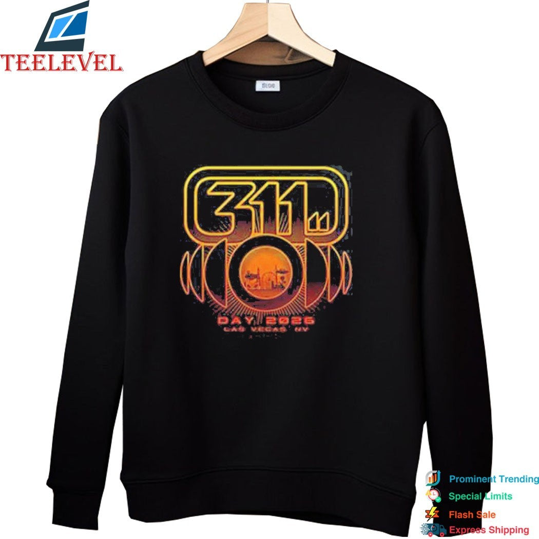 311 Band Day Las Vegas Nevada Dolby Live At Park MGM On March 8 2026 T-Shirts
