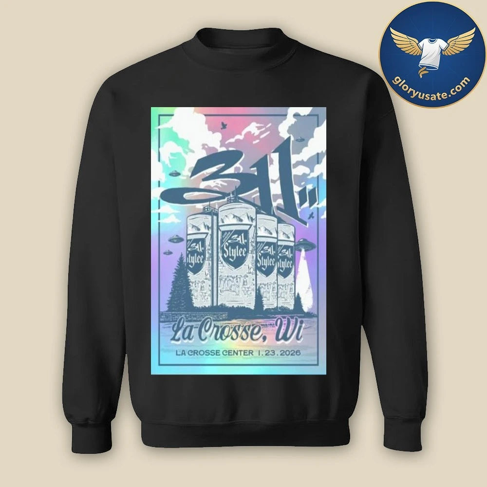 311 La Crosse, WI January 23 2026 Concert Poster Shirt