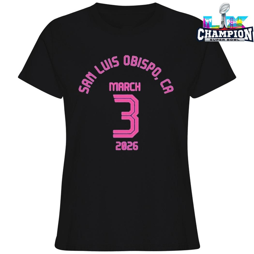 311 Mar 3 2026 San Luis Obispo Shirt