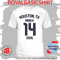 311 Orange Color 3.14.2026 Houston Shirt