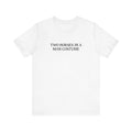 Two Horses In A Man Costume - Men's T-Shirt