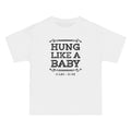 Hung Like A Baby - 8 Lbs 12 Oz - Men's Heavyweight T-Shirt