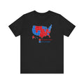 Elitist Election Riggers  (Blue States) - Racist Conspiracy Theorists (Red States) - Men's T-Shirt