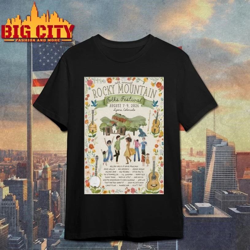 36th Annual Rocky Mountain Lyons CO On August 7-9 2026 Poster Shirt