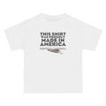 This Shirt Was Proudly Made In America - Central America (Much Cheaper) - Men's Heavyweight T-Shirt